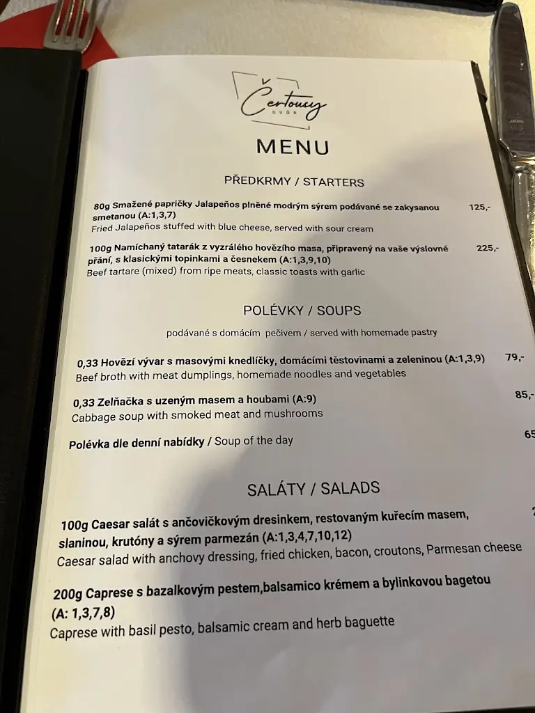Menu_Dvůr Čertousy_Horní Počernice_image_1