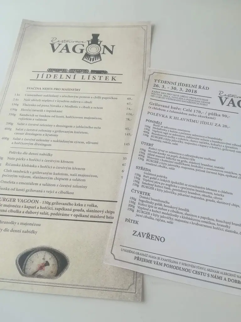 Menu_Restaurace Vagon_Horní Počernice_image_4