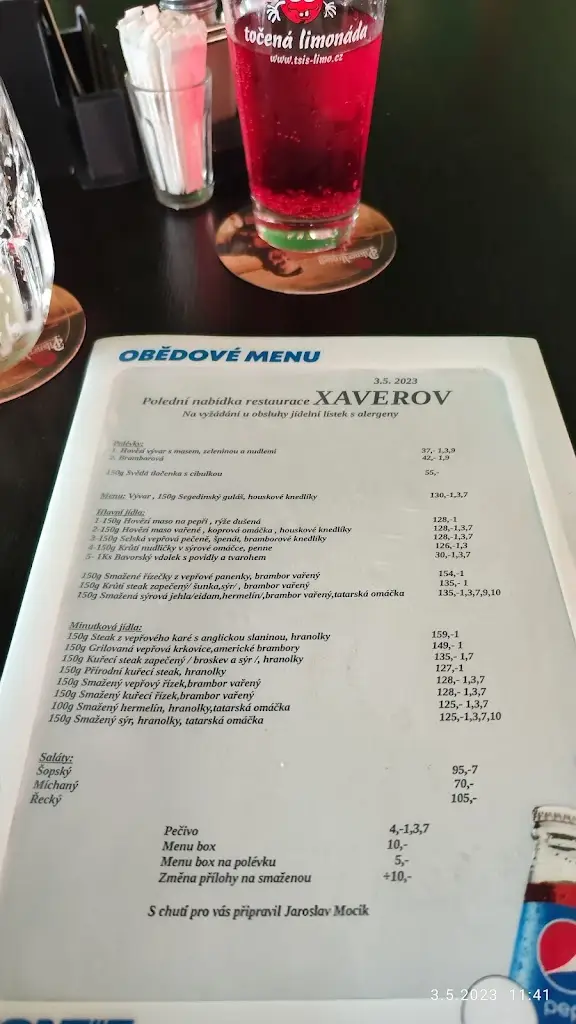Menu_U Bobra_Horní Počernice_image_1