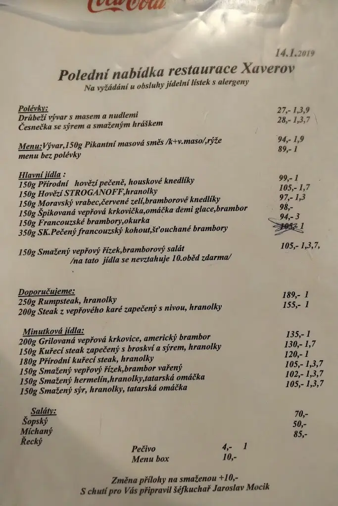 Menu_U Bobra_Horní Počernice_image_3