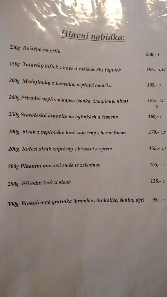 Menu_U Bobra_Horní Počernice_image_4