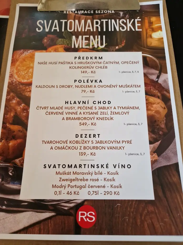 Menu_Restaurace Sezóna_Horní Počernice_image_2