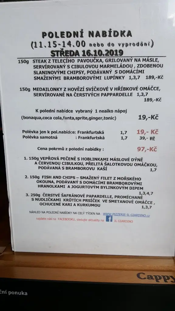 Luca Lombardi_Ristorante Il Giardino_Letňany_review