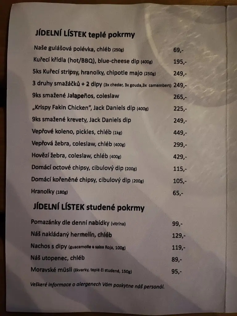 Menu_BeerCheckpoint LETŇANY_Letňany_image_1