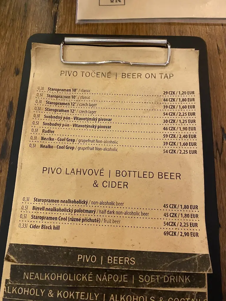 Menu_Restaurace Na Kempu_Dolní Počernice_image_3