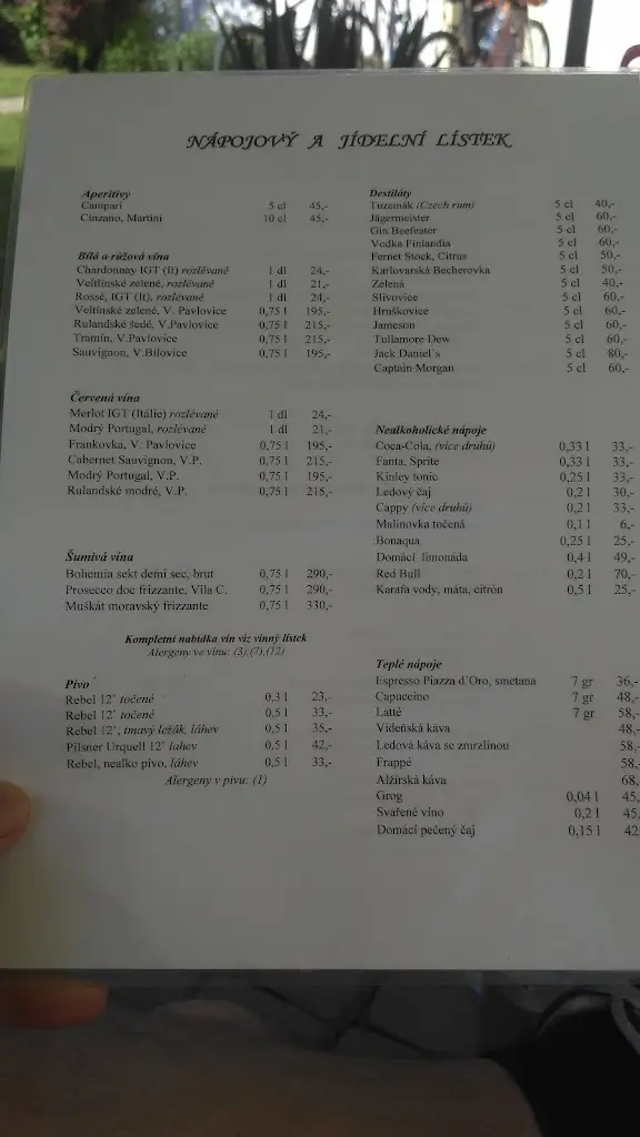 Menu_Penzion Český statek_Dolní Počernice_image_4