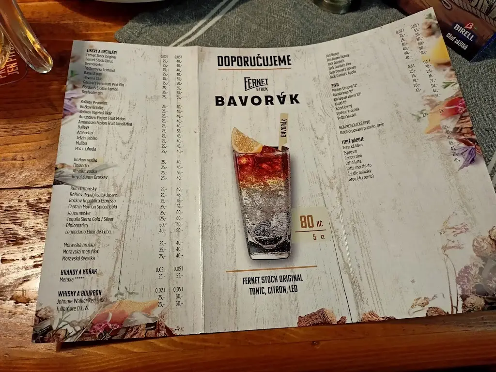 Menu_Restaurace Pod Zámeckým_Nové Hrady_image_1