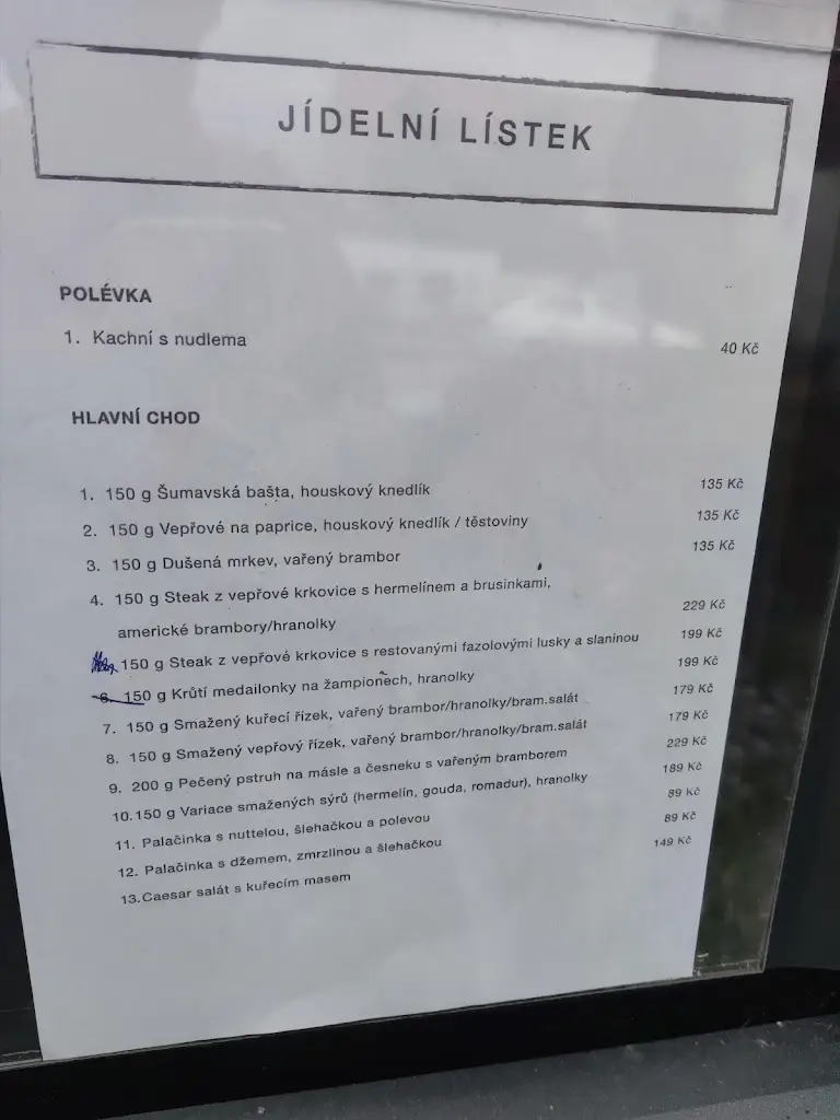 Menu_Restaurace Pod Zámeckým_Nové Hrady_image_3