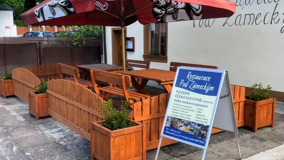 Restaurace Pod Zámeckým restaurant in Nové Hrady