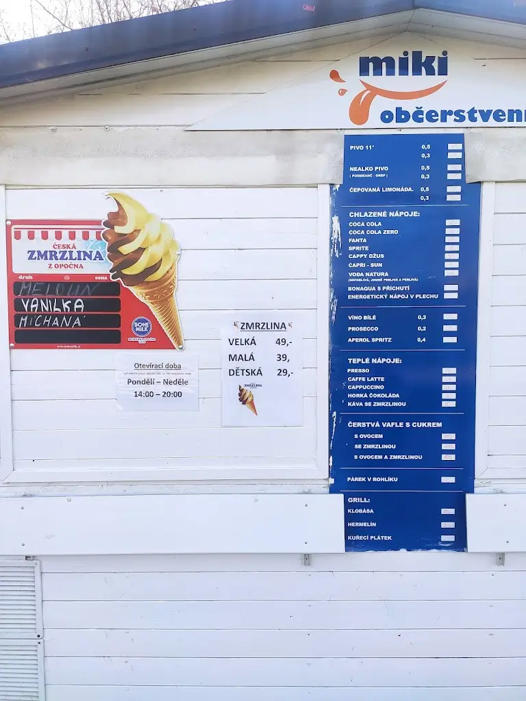 Menu_Občerstvení MIKI_Dolní Počernice_immagine_1