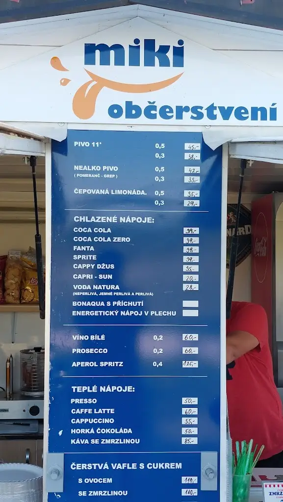 Menu_Občerstvení MIKI_Dolní Počernice_immagine_3