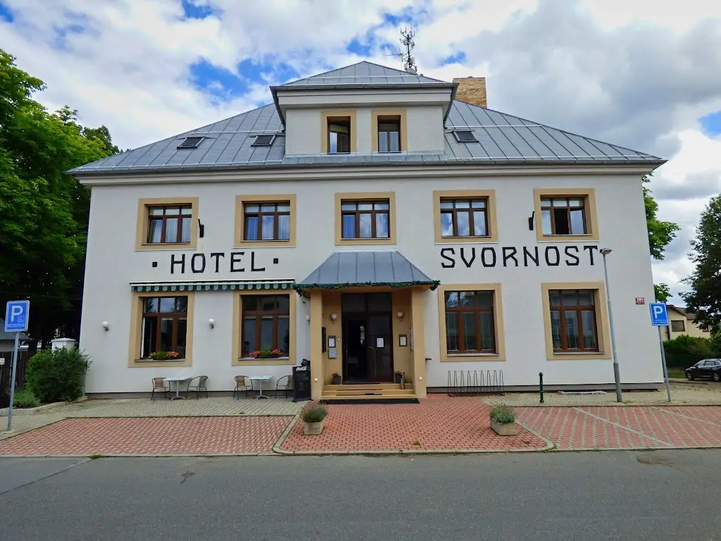Hotel Svornost ristorante a Dolní Počernice