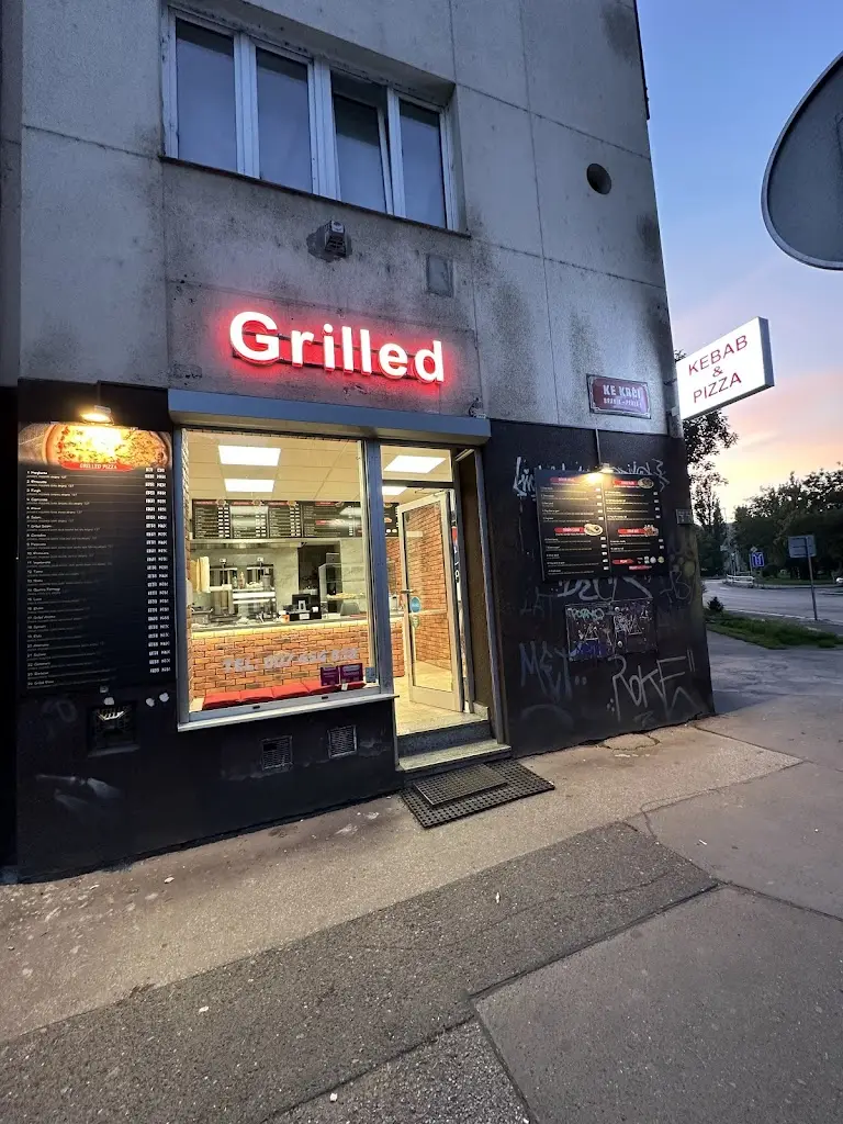 Grilled restaurant in Braník