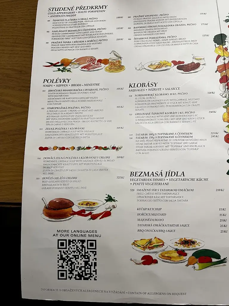 Menu_U Glaubiců_Malá Strana_image_1