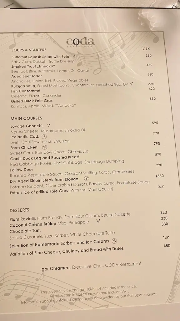 Menu_Coda Restaurant_Malá Strana_image_1