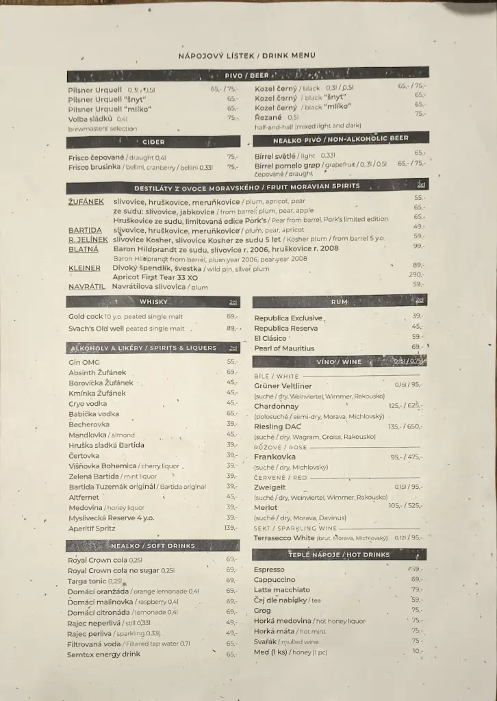 Menu_Pork's Mostecka_Malá Strana_image_2
