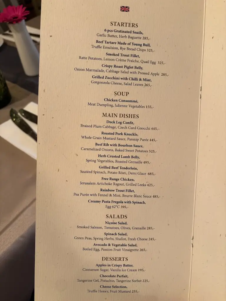 Menu_Restaurant Pod Věží_Malá Strana_image_1