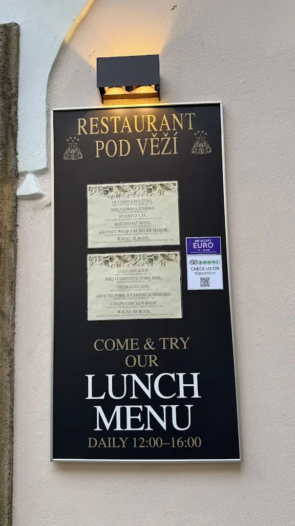 Menu_Restaurant Pod Věží_Malá Strana_image_3