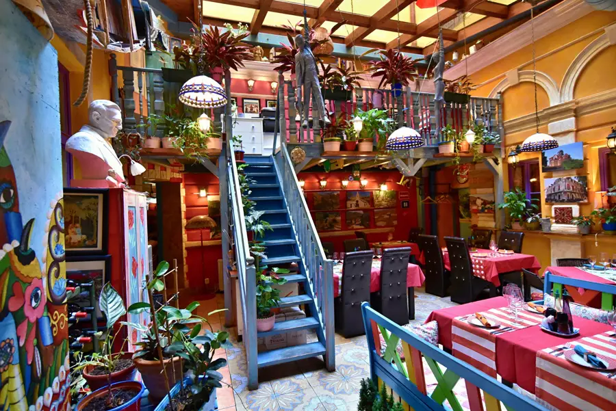 Luka Lu restaurant in Malá Strana