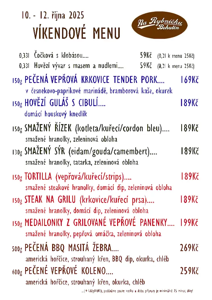 Menu_Na Rybníčku Bohutín_Bohutín_image_1