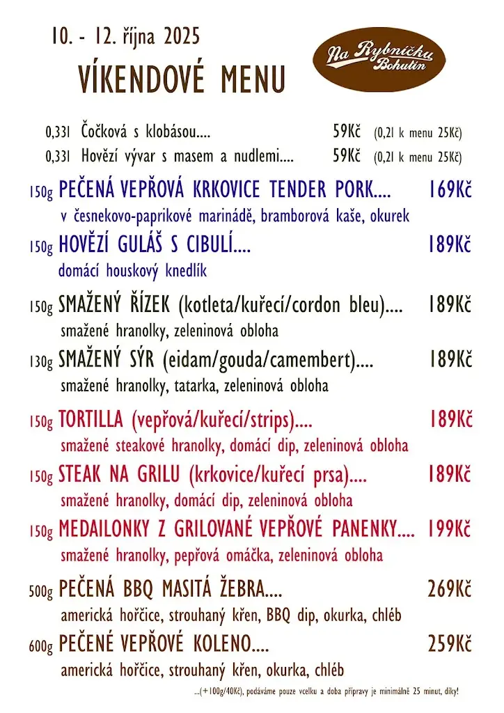 Menu_Na Rybníčku Bohutín_Bohutín_image_4