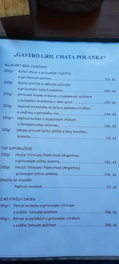 Menu_HOTEL CHATA POLANKA_Nové Hrady_image_3