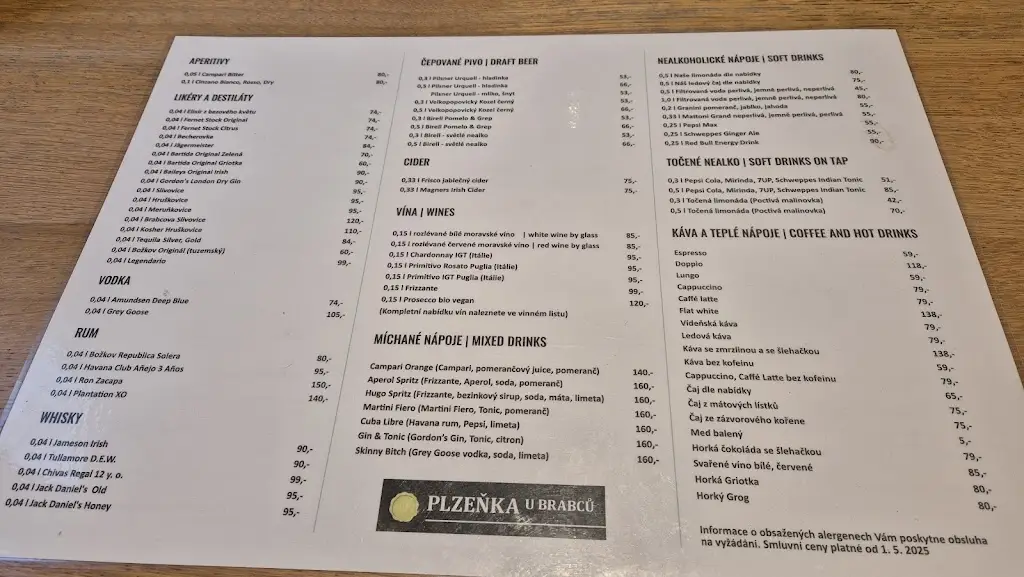 Menu_Plzeňka u Brabců_Prosek_image_3