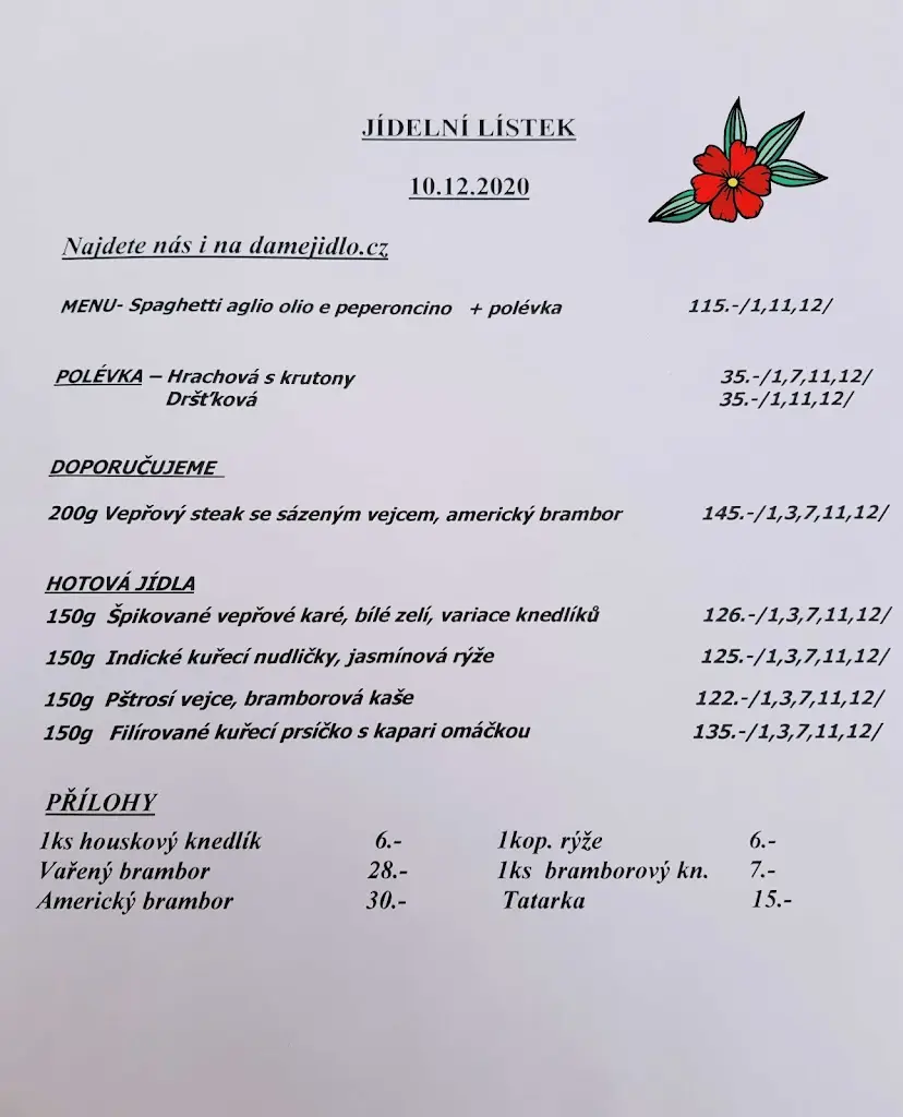 Menu_Restaurace U Pejšů_Prosek_image_1
