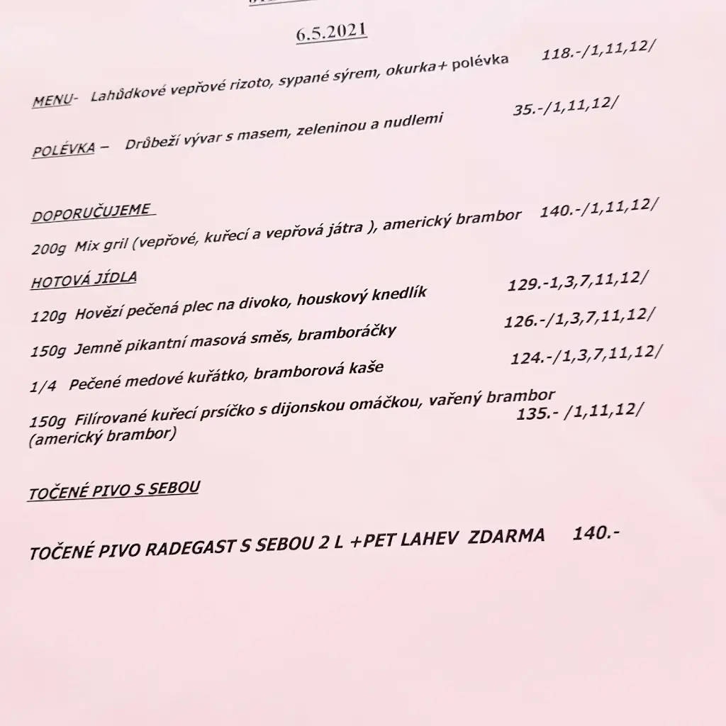 Menu_Restaurace U Pejšů_Prosek_image_4