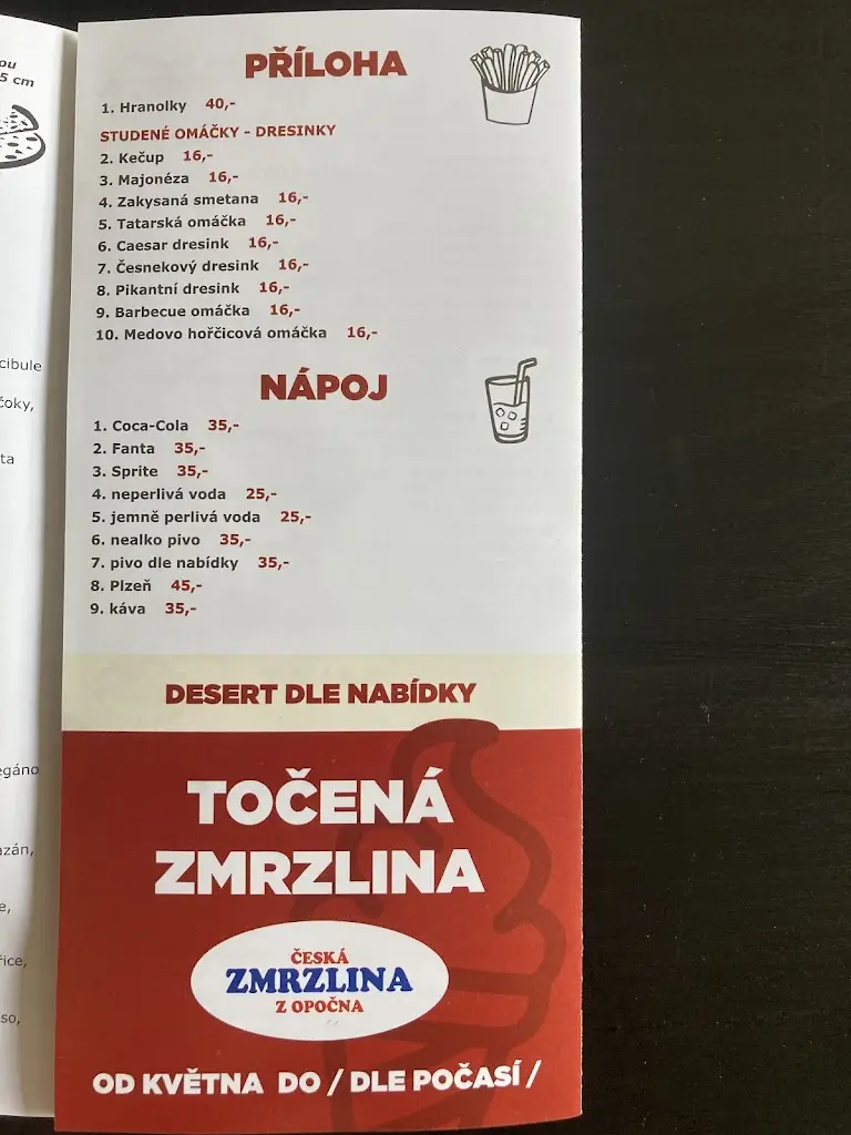 Menu_Pizza Prosek_Prosek_image_4