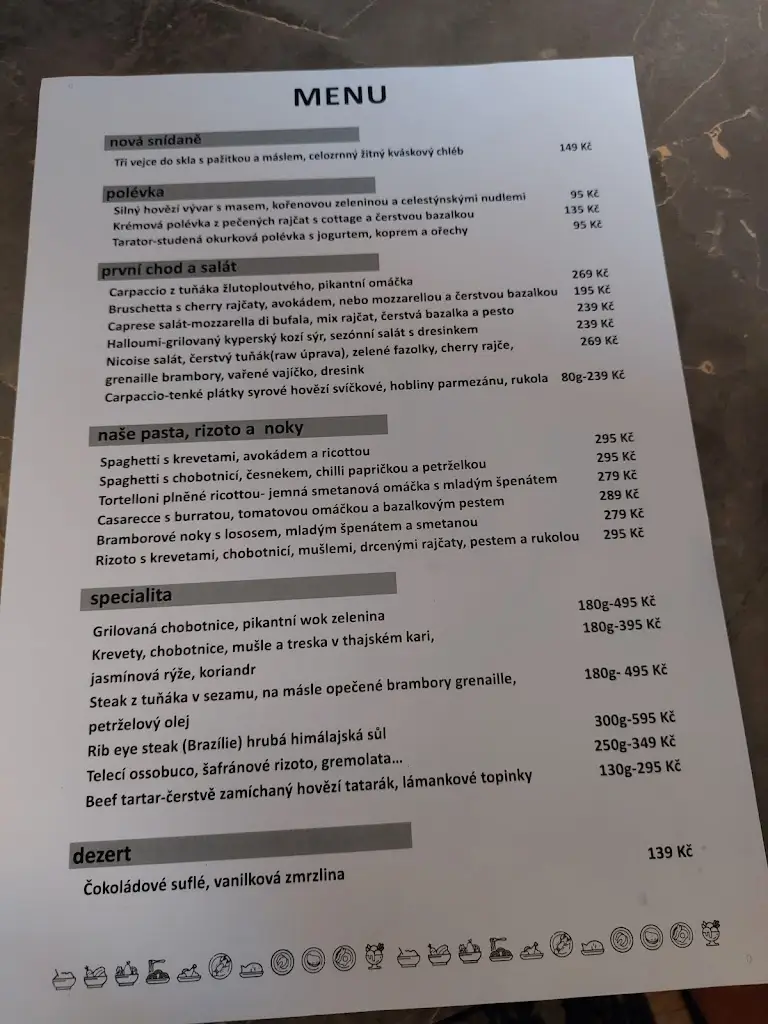 Menu_ISTRA Restaurant_Beroun_image_4