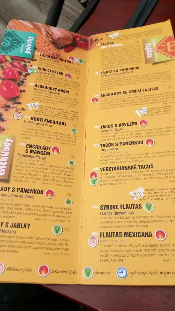 Menu_Mexická restaurace La Paz Beroun_Beroun_image_1