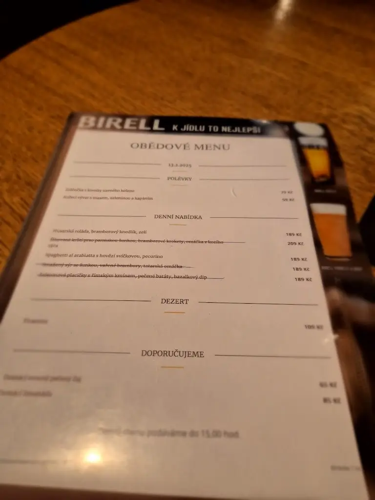 Menu_Kozlovna Beroun_Beroun_image_2