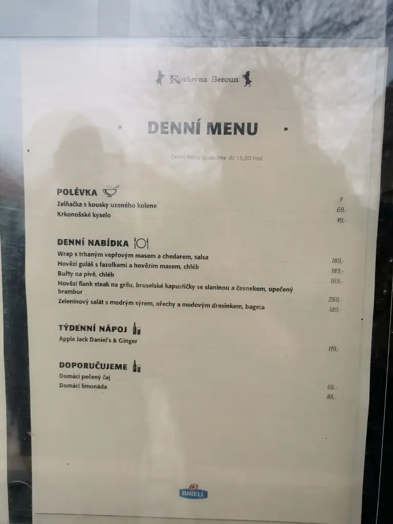 Menu_Kozlovna Beroun_Beroun_image_3