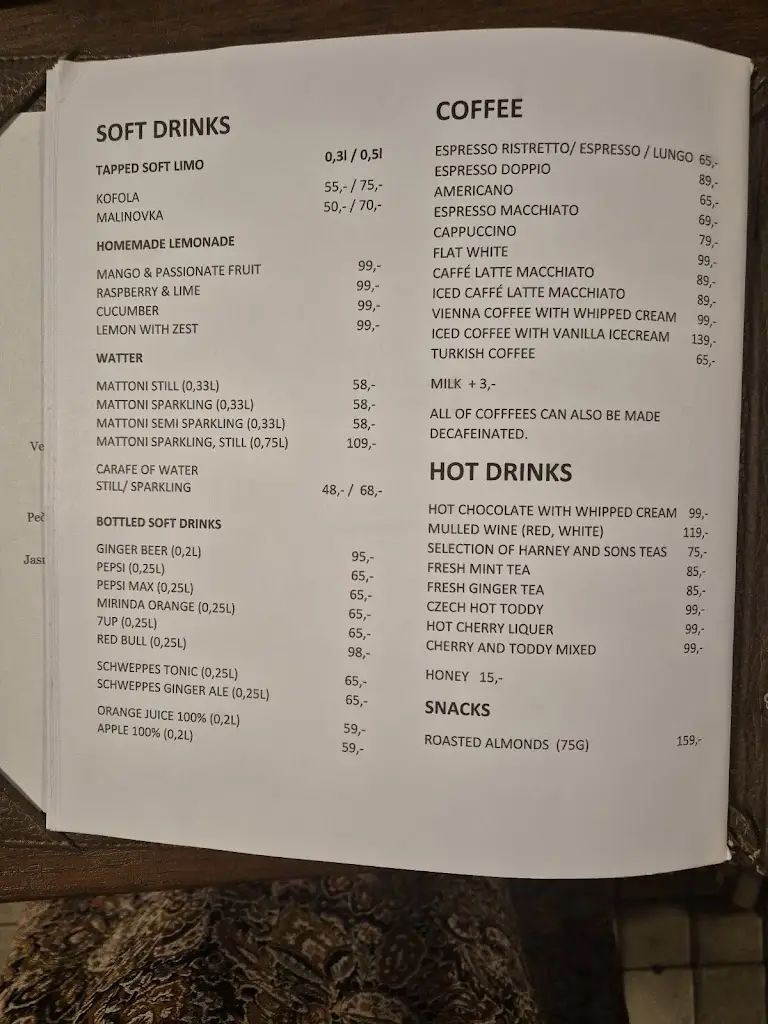 Menu_Restaurant Kandelábr_Vysehrad_image_2