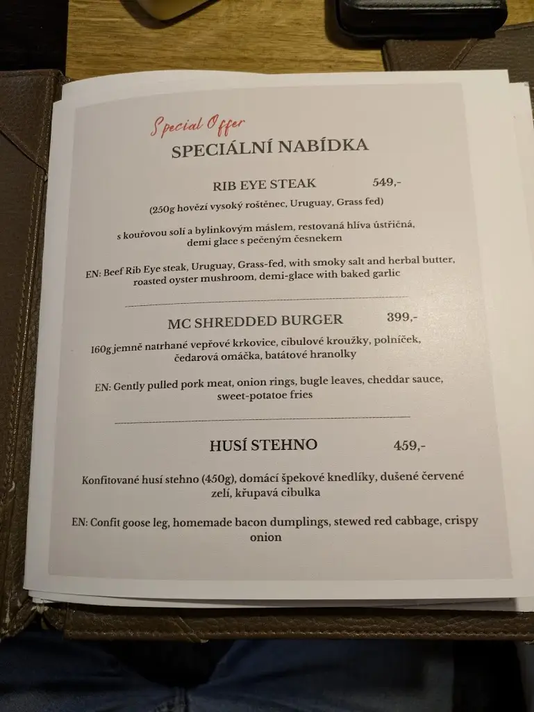 Menu_Restaurant Kandelábr_Vysehrad_image_4