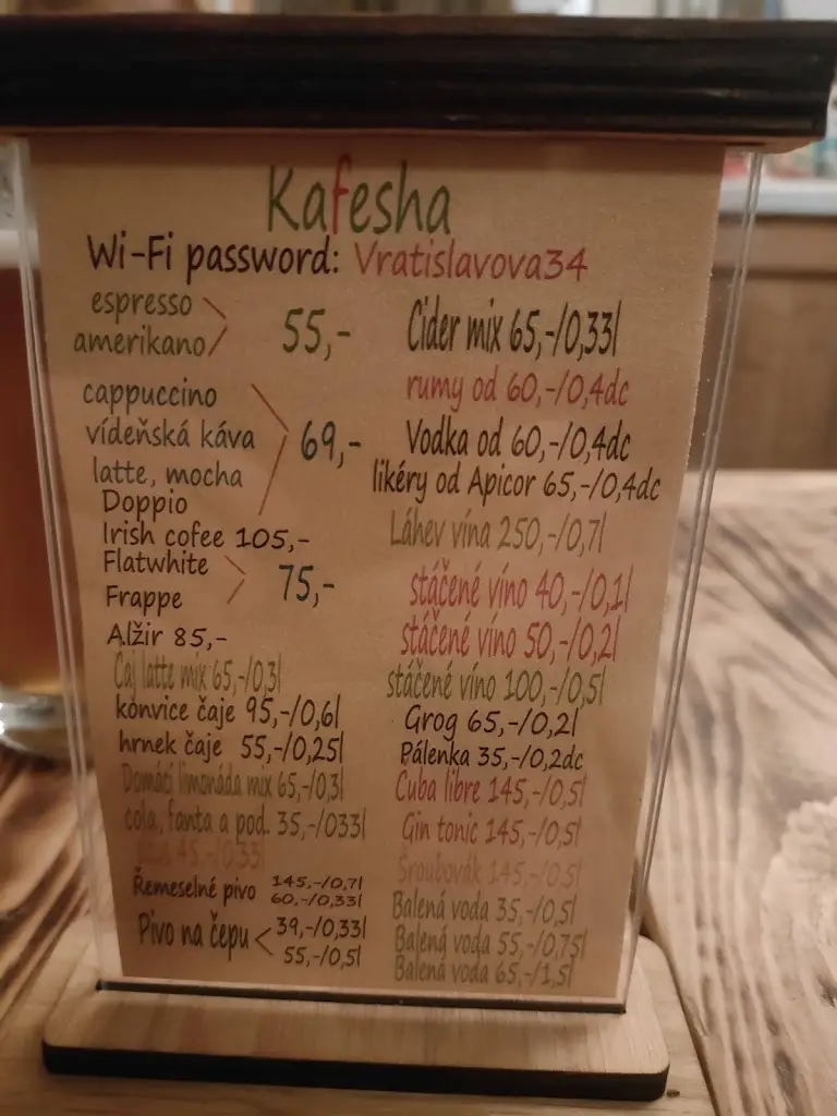 Menu_Kafesha_Vysehrad_immagine_4