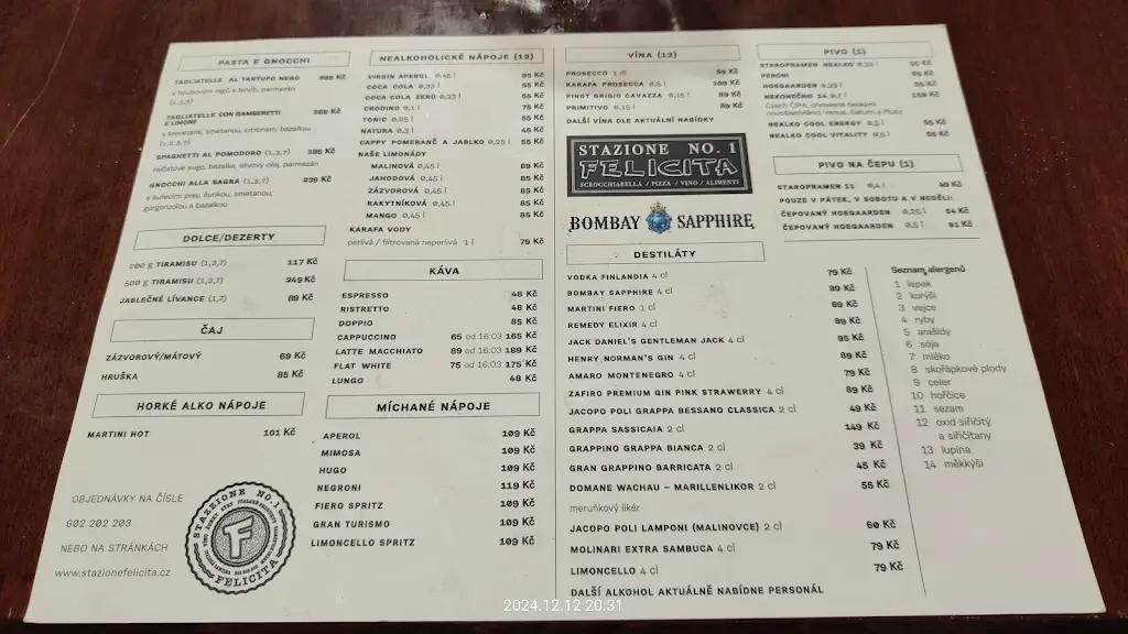 Menu_Stazione Felicita_Vysočany_image_3