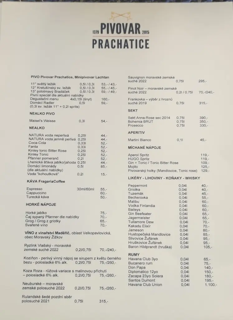 Menu_Pivovar Prachatice_Okres Prachatice_image_3
