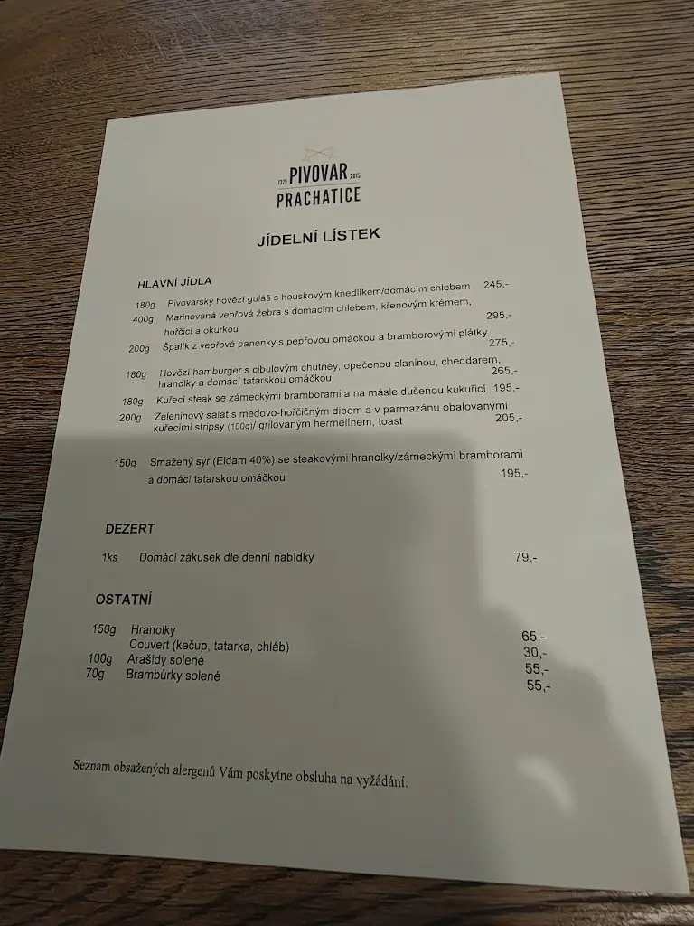Menu_Pivovar Prachatice_Okres Prachatice_image_4