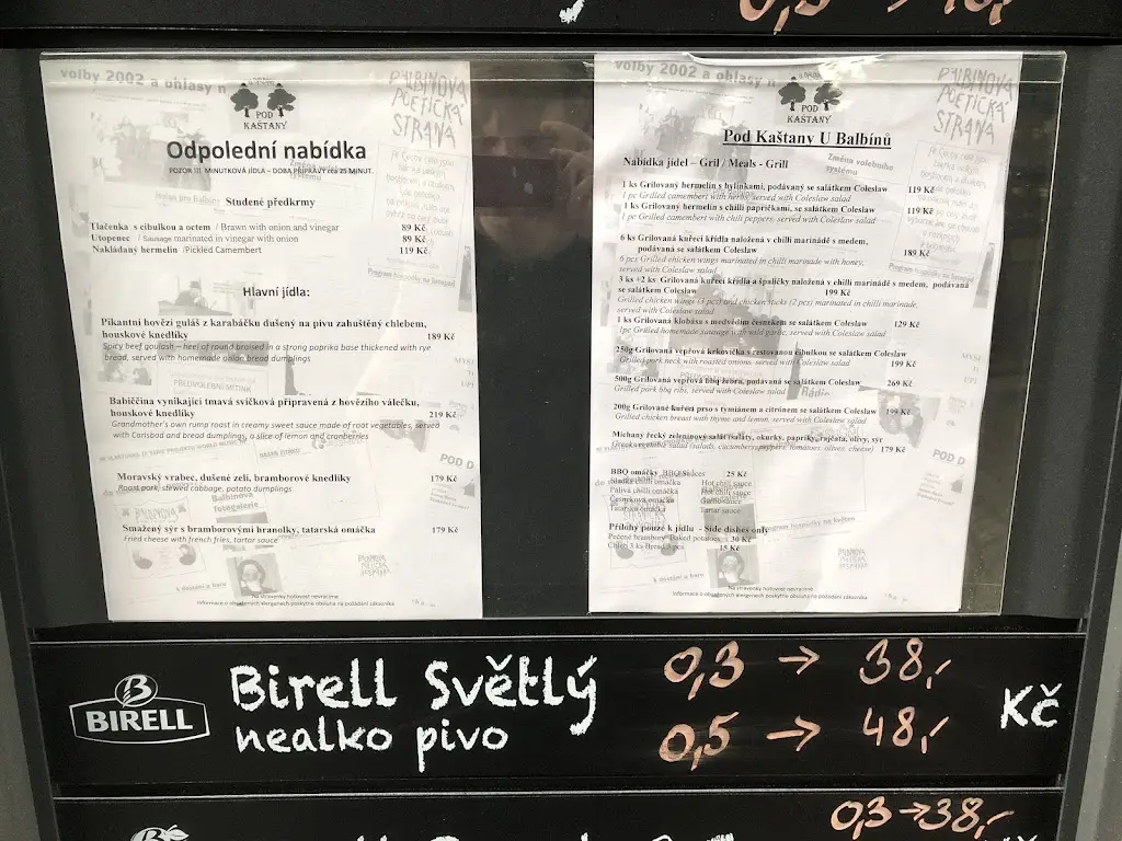 Menu_Pod Kaštany_Vysočany_image_2