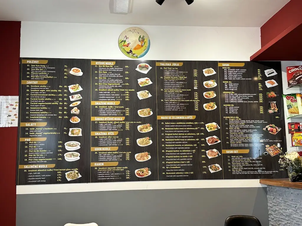 Menu_Phở Bò 74_Vysočany_immagine_1