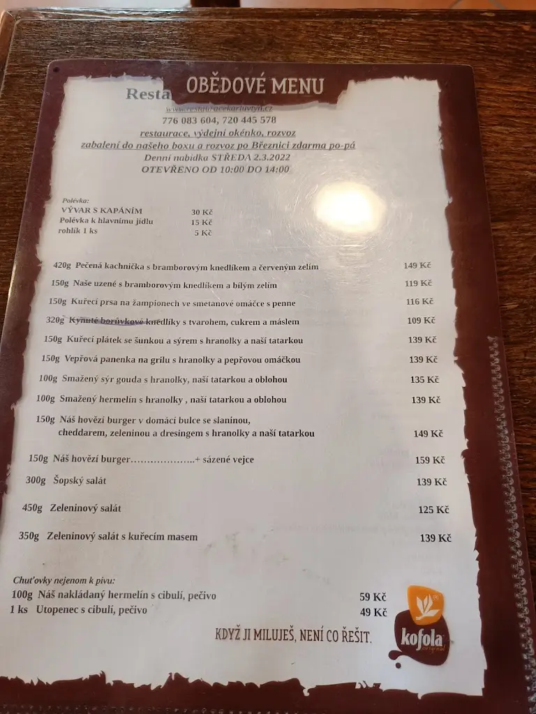 Menu_Karlův Týn_Březnice_image_2