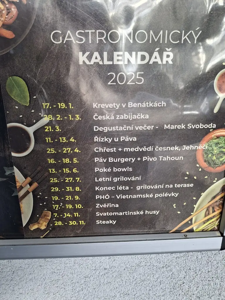 Menu_Restaurant Bílý páv_Benátky nad Jizerou_immagine_1