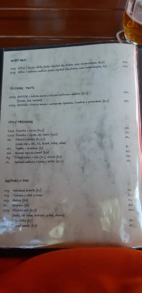 Menu_Restaurace U Červených_Červené Pečky_image_3