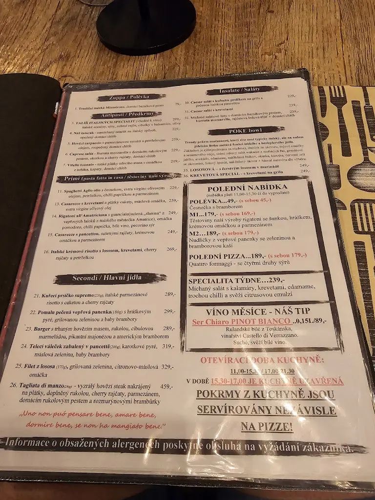 Menu_Pomodoro ristorante Písek_Okres Písek_image_1