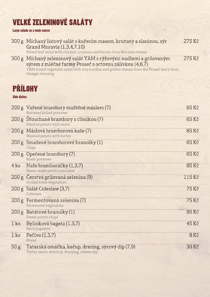 Menu_Kozlovna Bílá růže Čáslav_Čáslav_image_1