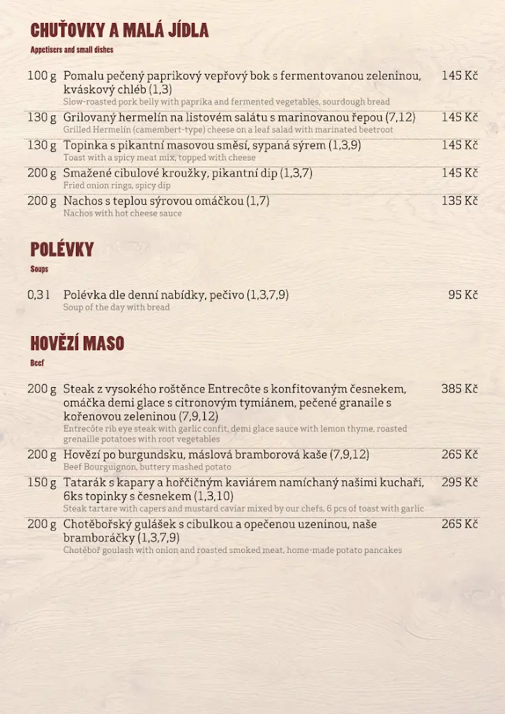 Menu_Kozlovna Bílá růže Čáslav_Čáslav_image_2