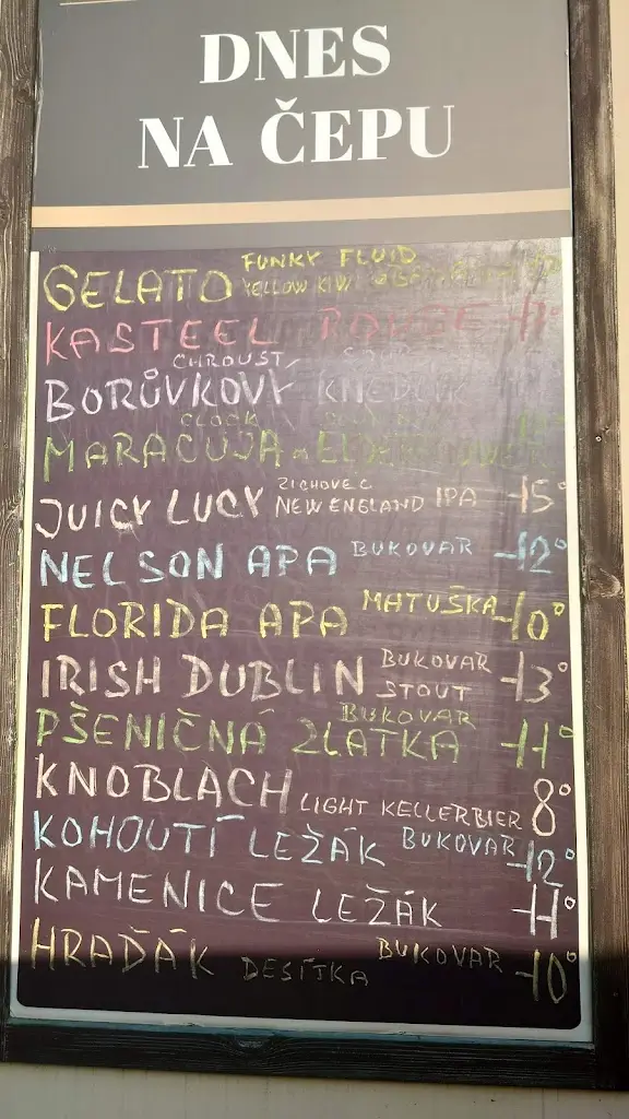 Menu_CRAFT BEER PUB - U Škvorů_Čerčany_image_3