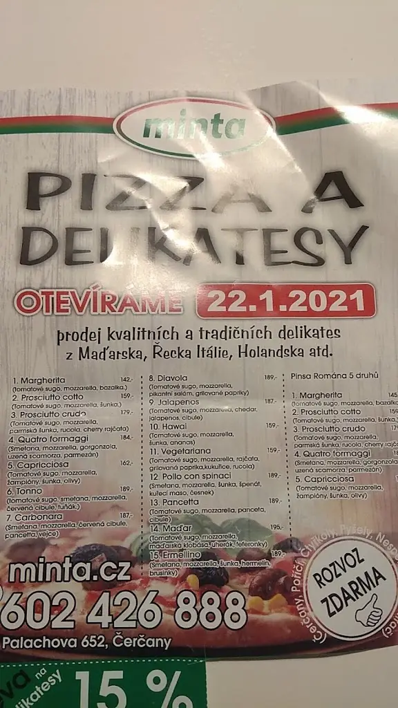 Menu_Minta Pizza & Víno_Čerčany_image_1